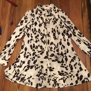 Leopard tunic